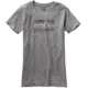 Patagonia Morning Glow Cotton/Poly Crew T-Shirt - Women's-Narwhal Grey-Large
