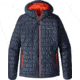 Patagonia Nano Puff Hoody - Men's-XX-Large-Navy Blue/Paintbrush Red