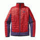 Patagonia Nano Puff Hybrid Jacket - Men's-Cochineal Red-Small