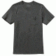 Patagonia P-6 Logo Cotton Pocket T-shirt - Men's-Forge Grey-Small