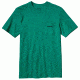 Patagonia P-6 Logo Cotton Pocket T-shirt - Men's-Impact Green-Medium