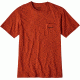 Patagonia P-6 Logo Cotton Pocket T-shirt - Men's-Roots Red-Small