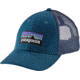 Patagonia P-6 Logo LoPro Trucker Hat - Men's-Big Sur Blue-One Size