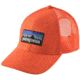 Patagonia P-6 Logo LoPro Trucker Hat - Men's-Campfire Orange-One Size