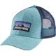 Patagonia P-6 Logo LoPro Trucker Hat - Men's-Cuban Blue-One Size