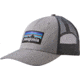 Patagonia P-6 Logo LoPro Trucker Hat - Men's-Drifter Grey-One Size