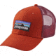 Patagonia P-6 Logo LoPro Trucker Hat - Men's-Roots Red-One Size