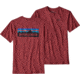 Patagonia P-6 Logo Short Sleeve T-Shirt - Men's-Small-Adzuki Red
