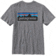 Patagonia P-6 Logo Short Sleeve T-Shirt - Men's-X-Small-Gravel Heather