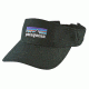 Patagonia P-6 Logo Visor -Carbon-One Size