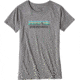 Patagonia Pastel P-6 Logo Cotton Crew T-Shirt - Women's -Gravel Heather-X-Small