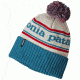 Patagonia Powder Town Beanie - Men's-Park Stripe/Grecian Blue