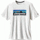 Patagonia R0 Short-Sleeved Sun Tee - Men's-P-6/White-Large