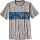 Patagonia R0 Short-Sleeved Sun Tee - Men's-Tropical Band/Drifter Grey-Small