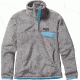 Patagonia Re-Tool Snap-T Pullover - Women's-Small-Tailored Grey/Nickel X-Dye/Cuban Blue