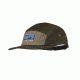 Patagonia Retro Fitz Roy Label Tradesmith Cap - Men's-Fatigue Green