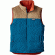 Patagonia Reversible Bivy Down Vest - Men's -Big Sur Blue-X-Small