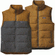 Patagonia Reversible Bivy Down Vest - Men's -Forge Grey-X-Small