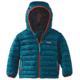 Patagonia Reversible Down Sweater Hoody - Baby-Deep Sea Blue-6M