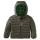 Patagonia Reversible Down Sweater Hoody - Baby-Industrial Green-6M