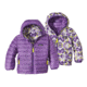Patagonia Reversible Down Sweater Hoody - Baby-Light Acai-5T