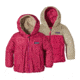 Patagonia Reversible Honey Puff Hoody - Baby-Paisley Sage/Portofino Pink-2T