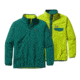 Patagonia Reversible Snap-T Glissade Pullover - Mens-Arbor Green-Large