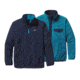 Patagonia Reversible Snap-T Glissade Pullover - Mens-Navy Blue-X-Small