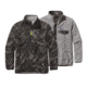 Patagonia Reversible Snap-T Glissade Pullover - Mens-Storm Front/Black-X-Small