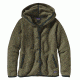 Patagonia Shearling Fleece Hooded Cardigan - Women's -Industrial Green-X-Small