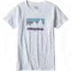 Patagonia Shop Sticker Cotton/Poly Responsibili-Tee - Women's-White-Large