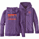 Patagonia Shop Sticker Lightweight Full-Zip Hoody - Women's-Purple-Medium