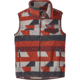 Patagonia Snap-T Vest - Women's -Upstream Texture/Dark Ruby-X-Small
