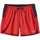 Strider Pro Shorts 5 Inches - Mens-French Red-Small