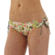 Sunamee Side Tie Bottoms - Womens-Neo Tropics Petite/Shock Pink-Large