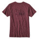 Surf Van Cotton/Poly T-Shirt - Mens-Oxblood Red-Small
