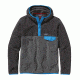 Patagonia Synchilla Snap-T Hoody - Mens-Nickel/Forge Grey-Large