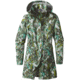 Torrentshell City Coat - Womens-White Paradise Petite/Distilled Green-Large