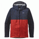 Patagonia Torrentshell Jacket - Men's-Large-Navy Blue/Ramble Red