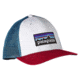 Patagonia Trucker Hat-Text Logo Forge Grey