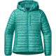 Ultralight Down Hoody - Womens-Howling Turquoise-Large