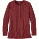 Patagonia Waffle Henley - Women's-Drumfire Red-X-Large
