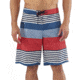 Patagonia Wavefarer Board Shorts - Men's-Fitz Stripe/Glass Blue-21 in-36 Waist
