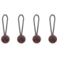 Peak Design Anchor 4-Pack V4 Mount, Eclipse, 4PK-AN-EP-4