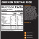 Peak Refuel Chicken Teriyaki Rice, 44g, 56955