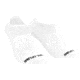Pearl Izumi Transfer No Show Cycling Socks, White, Large, 7872067502251