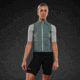 Pearl Izumi Womens Pi PRO/BLACK Wind Vest, 11232601AERM