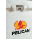 Pelican 80Qt Elite Cooler w/Wheels,29x13x13in,Marine White 32-80Q-MC-WHT