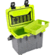 Pelican Elite Hard Cooler, 13.25 L, Dark Grey/Earth Green, 14Q-1-DKGRYEGRN
