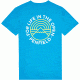 Penfield Emblem Short Sleeve Shirt - Men's-Vivid Blue-Large